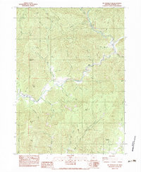 Mc Conville Peak 1983 topographic map thumbnail