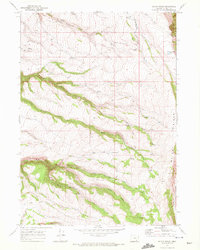 Mc Coy Ridge 1968 topographic map thumbnail