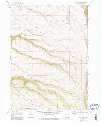 Mc Coy Ridge 1968 topographic map thumbnail