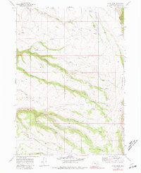Mc Coy Ridge 1968 topographic map thumbnail
