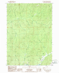Mc Cullough Creek topographic map thumbnail