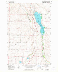 Mc Kay Reservoir 1966 topographic map thumbnail