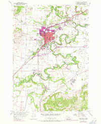 Mc Minnville 1957 topographic map thumbnail