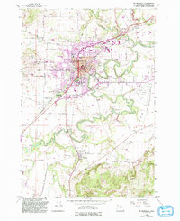 Mc Minnville 1957 topographic map thumbnail