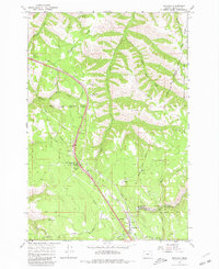 Meacham 1964 topographic map thumbnail