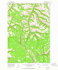 Meacham 1964 topographic map preview