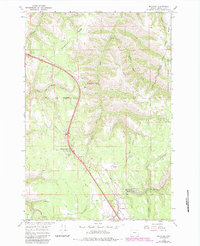 Meacham 1964 topographic map preview