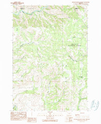 Meadow Brook Summit 1990 topographic map thumbnail