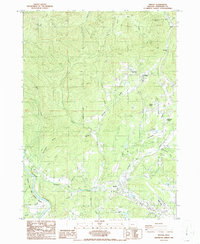 Merlin 1986 topographic map thumbnail