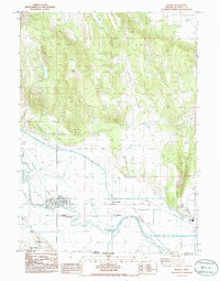 Merrill 1986 topographic map preview
