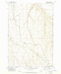 Mikkalo 1970 topographic map thumbnail