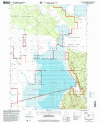 Military Crossing 1998 topographic map thumbnail