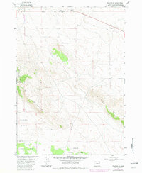 Millican SE 1966 topographic map thumbnail