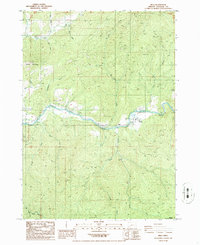 Milo 1986 topographic map thumbnail