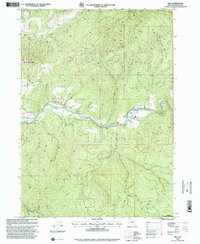 Milo 1998 topographic map thumbnail