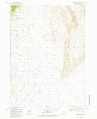 Miranda Flat 1981 topographic map thumbnail