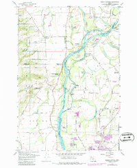 Mission Bottom 1957 topographic map preview