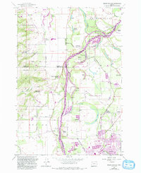 Mission Bottom 1957 topographic map preview