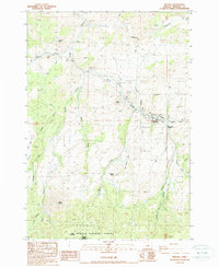 Mitchell 1988 topographic map thumbnail