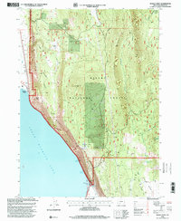 Modoc Point 1998 topographic map thumbnail