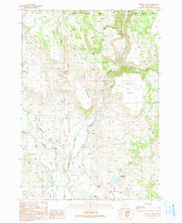 Moffit Table 1990 topographic map thumbnail