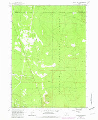 Moffitt Butte 1963 topographic map thumbnail
