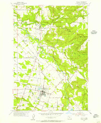 Molalla 1954 topographic map thumbnail