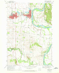 Monmouth 1970 topographic map thumbnail