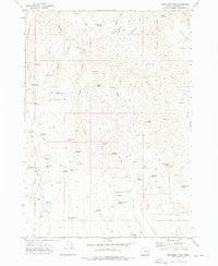 Monument Peak 1972 topographic map thumbnail