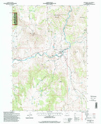 Monument 1995 topographic map thumbnail
