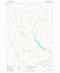 Moon Reservoir 1979 topographic map thumbnail