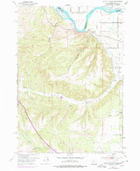 Moores Hollow 1951 topographic map thumbnail