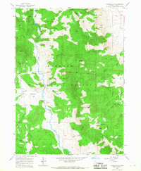 Morgan Butte 1966 topographic map thumbnail