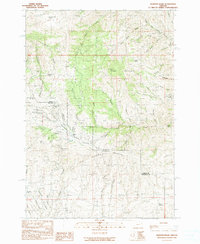 Mormon Basin 1990 topographic map preview