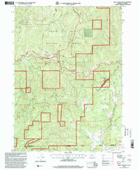 Mount Ashland 1998 topographic map preview