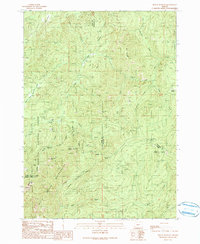 Mount Bolivar 1990 topographic map thumbnail
