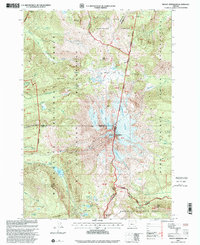 Mount Jefferson 1997 topographic map thumbnail