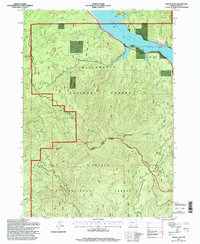 Mount June 1997 topographic map thumbnail