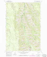Mount Moriah 1965 topographic map thumbnail