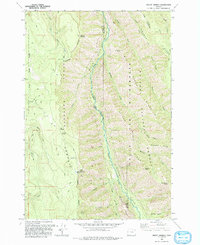 Mount Moriah 1993 topographic map preview