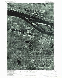 Mount Tabor 1975 topographic map preview