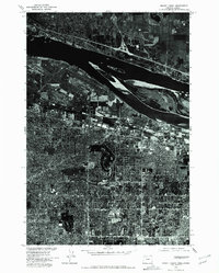 Mount Tabor 1976 topographic map thumbnail