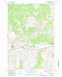Mount Vernon 1972 topographic map thumbnail