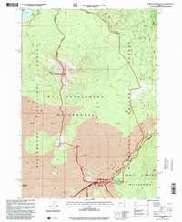 Mount Washington 1997 topographic map thumbnail