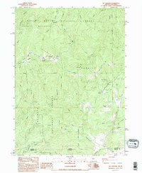 Mt. Ashland 1983 topographic map preview