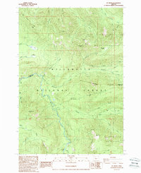 Mt. Bruno 1988 topographic map thumbnail