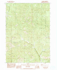 Mt. Isabelle 1983 topographic map preview