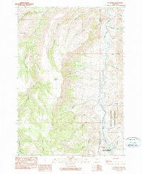 Mt. Misery 1990 topographic map thumbnail