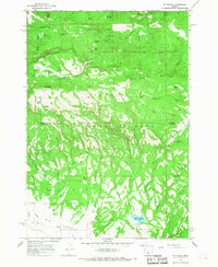 Mt. Pisgah 1966 topographic map thumbnail