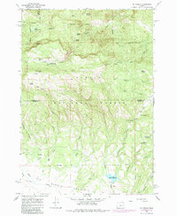Mt. Pisgah 1966 topographic map thumbnail